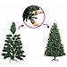 Albero di Natale Artificiale con Base Verde 500 cm PVC - Foto miniatura 4