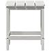 Tavolo laterale Adirondack Bianco 38x38x45 cm HDPE - Foto miniatura 4