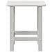 Tavolo laterale Adirondack Bianco 38x38x45 cm HDPE - Foto miniatura 5