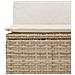 Set Divano da Giardino 6 Pezzi con Cuscini Beige Polyrattan - Foto miniatura 9