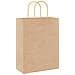 Sacchetti di Carta 250 pz con Manici Marrone 26x12x35 cm - Foto miniatura 7