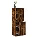 Armadietto da Farmacia Rovere Fumo 40x41x144,5 cm in Truciolato - Foto miniatura 2