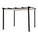 Pergola Autoportante 3 × 3m Cassis Beige - Struttura In Alluminio - Foto miniatura 1