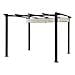 Pergola Autoportante 3 × 3m Cassis Beige - Struttura In Alluminio - Foto miniatura 3