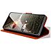 Custodia A Portafoglio Per Xiaomi Redmi 13c Con Supporto E Linguetta, Arancione - Foto miniatura 3