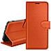 Custodia A Portafoglio Per Xiaomi Redmi 13c Con Supporto E Linguetta, Arancione - Foto miniatura 1