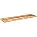 Piano per Tavolo 100x30x3,8cm Rettangolare Legno Massello Mango - Foto miniatura 2