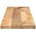 Piano per Tavolo 100x30x3,8cm Rettangolare Legno Massello Mango - Foto miniatura 4