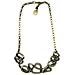 Collana Entangle In Oro Con Catena Placcata - Foto miniatura 1