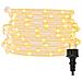 Luce a corda con 2400 LED Bianco caldo 100 m PVC - Foto miniatura 1