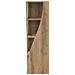 Mobile angolare Bianco 32x32x102cm Legno multistrato - Foto miniatura 6
