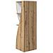 Mobile angolare Bianco 32x32x102cm Legno multistrato - Foto miniatura 7