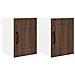 Mobile da cucina 2 pcs Rovere Marrone 30 x 31 x 40 cm - Foto miniatura 1