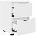 Comodino Bianco 30,5 x 30 x 43 cm Legno multistrato - Foto miniatura 5
