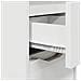 Comodino Bianco 30,5 x 30 x 43 cm Legno multistrato - Foto miniatura 9