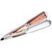 Piastra Per Capelli A rarossi Con Placche In Ceramica E Temperatura Regolabile, Spina Ue Silver - Foto miniatura 3