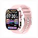 Smartwatch Multifunzione Con Chiamata Bluetooth E Monitoraggio Della Salute, Compatibile Con Smartphone Pink - Foto miniatura 5