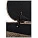 Branca - Panca Contenitore In Tessuto Marrone Con Gambe In Legno Naturale 97x40x48 Cm - Foto miniatura 7