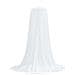 Zanzariera per letto 156 maglia 3 pcs Bianco Poliestere - Foto miniatura 1