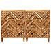 Armadi di Stoccaggio 2 pcs Marrone 60 x 33,5 x 75 cm - Foto miniatura 4