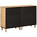 Armadi di Stoccaggio 2 pcs Marrone 60 x 33,5 x 75 cm - Foto miniatura 6
