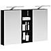 Set di Armadi da Bagno con lo scaffale 3 pcs 80 x 10,5 x 50 cm - Foto miniatura 3