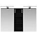 Set di Armadi da Bagno con lo scaffale 3 pcs 80 x 10,5 x 50 cm - Foto miniatura 6