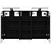 Set di Armadi da Bagno con lo scaffale 3 pcs 80 x 10,5 x 50 cm - Foto miniatura 7