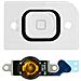 Tasto Principale Home Con Connettore Integrato Per Apple Iphone 5 - Bianco - Foto miniatura 1