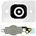 Tasto Principale Home Con Connettore Integrato Per Apple Iphone 5 - Bianco - Foto miniatura 4