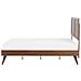 Letto A Doghe In Legno Marrone Scuro 180 X 200 Cm Istres - Foto miniatura 16