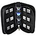 Wallet 5 Pendrive Usb - 3 Sd Cards, Nylon Nero - Box98 - Foto miniatura 3