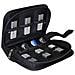 Wallet 5 Pendrive Usb - 3 Sd Cards, Nylon Nero - Box98 - Foto miniatura 1