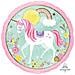 Amscan - Palloncino In Alluminio Rotondo Rosa Con Unicorno - Foto miniatura 1