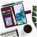 Custodia Samsung Galaxy S20 Portafoglio Supporto Video Cover Soft Touch Viola - Foto miniatura 4