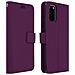 Custodia Samsung Galaxy S20 Portafoglio Supporto Video Cover Soft Touch Viola - Foto miniatura 1