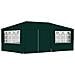 Gazebo Professionale con Pareti 4x6 m Verde 90 g /m² - Foto miniatura 1
