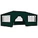 Gazebo Professionale con Pareti 4x6 m Verde 90 g /m² - Foto miniatura 5