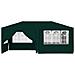 Gazebo Professionale con Pareti 4x6 m Verde 90 g /m² - Foto miniatura 6