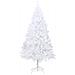 Albero di Natale Artificiale con Rami Spessi Bianco 150 cm PVC - Foto miniatura 2