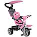 Triciclo Evolutivo 3 X 1 Baby Plus Music Rosa Con Suoni E Capottina Fms 800012132 - Foto miniatura 1
