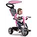 Triciclo Evolutivo 3 X 1 Baby Plus Music Rosa Con Suoni E Capottina Fms 800012132 - Foto miniatura 3