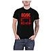Ac / dc 'pwr Up Silhouettes' (black) T-shirt (medium)  - Foto miniatura 1