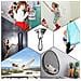 Heavy Duty Swing Ganci Ganci Set Di 2 Fissa In Acciaio Inox Hammock Ganci Con Vite 1000lb Capacit Di Calcestruzzo Insiemi Di Legno Playground Veranda Interni Esterni Sedile Trapeze Yoga Gym - Foto miniatura 3