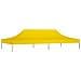 Tetto per Tendone per Feste 6x3 m Giallo 270 g / m² - Foto miniatura 2