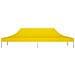 Tetto per Tendone per Feste 6x3 m Giallo 270 g / m² - Foto miniatura 3