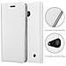 Custodia Compatibile Con Nokia Lumia 550 In Classy Argento - Coperchio Protettiva Con Chiusura Magnetica, Funzione Stand E Tasca Per Le Carte - Foto miniatura 6