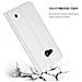 Custodia Compatibile Con Nokia Lumia 550 In Classy Argento - Coperchio Protettiva Con Chiusura Magnetica, Funzione Stand E Tasca Per Le Carte - Foto miniatura 8