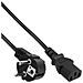 Cavo Alimentazione Spina Shucko Angolato a Presa IEC-320-C13, 60pz. 0,5m - Foto miniatura 1