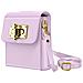 Pochette A Tracolla Per Qualsiasi Smartphone Flip Design Elegante Lilla - Foto miniatura 1